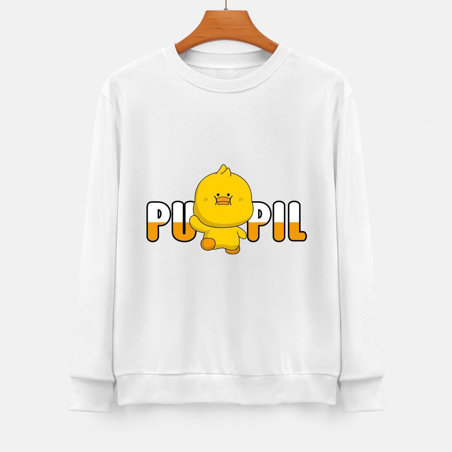 Front Patterned Long Sleeve TopOn-Demand Softstyle