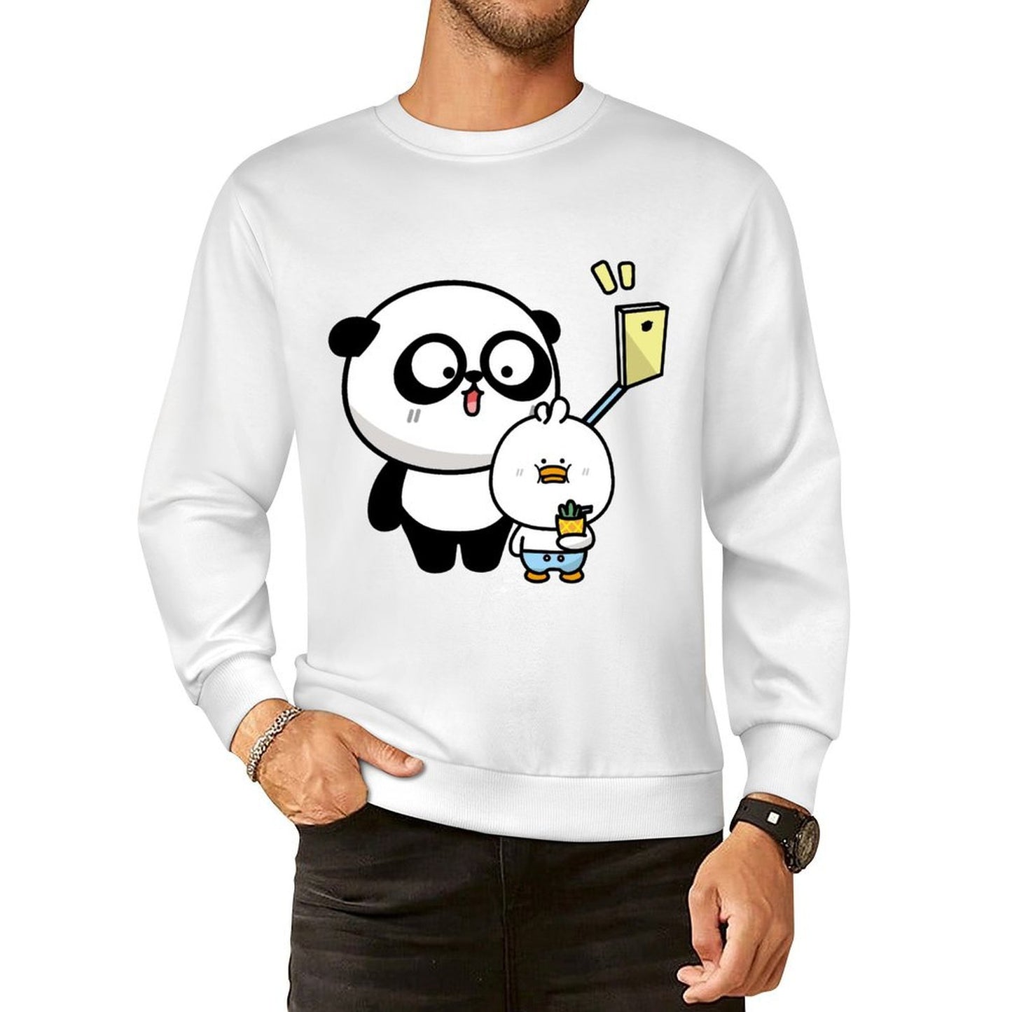 Front Patterned Long Sleeve Top Sleek Men?¡¥s / Women?¡¥s / Youth