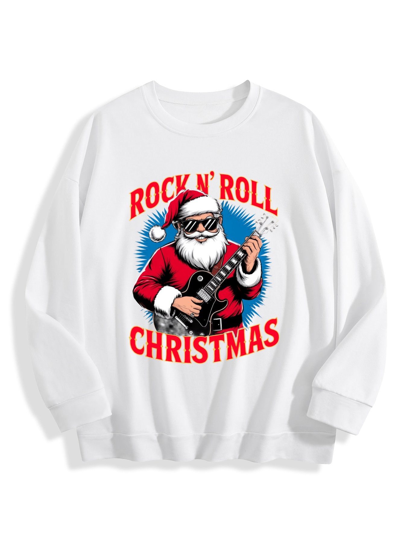 Customized Christmas-themed hoodies Holding a gun