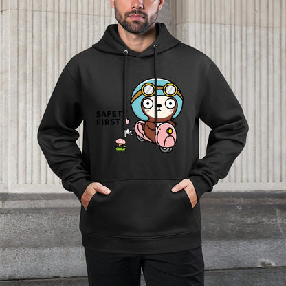 Casual TrueFit Front Graphic Hoodies