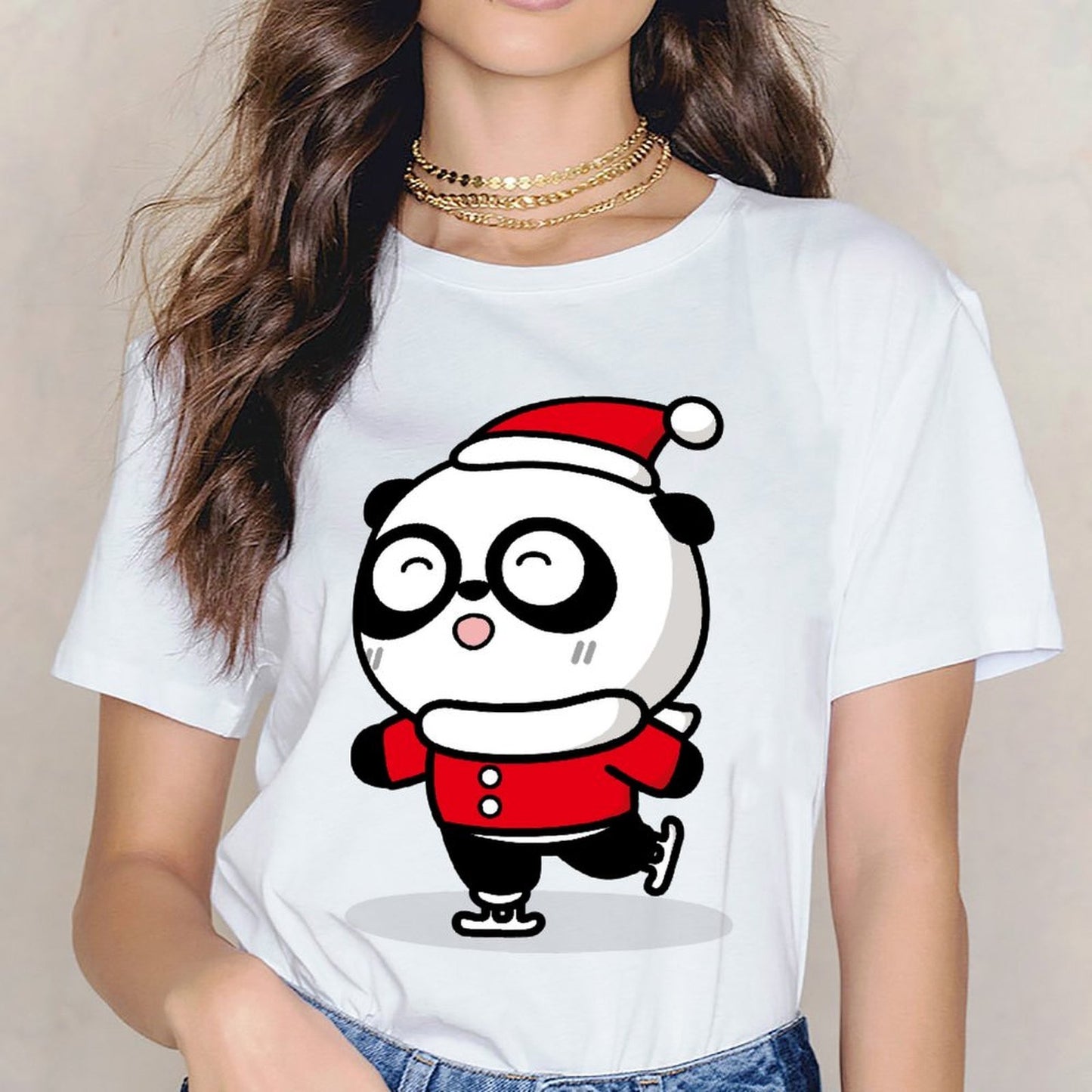 Solid Essential Front Graphic T-shirt