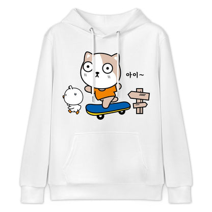 EasyStyle Crisp Print Front Graphic Hoodies