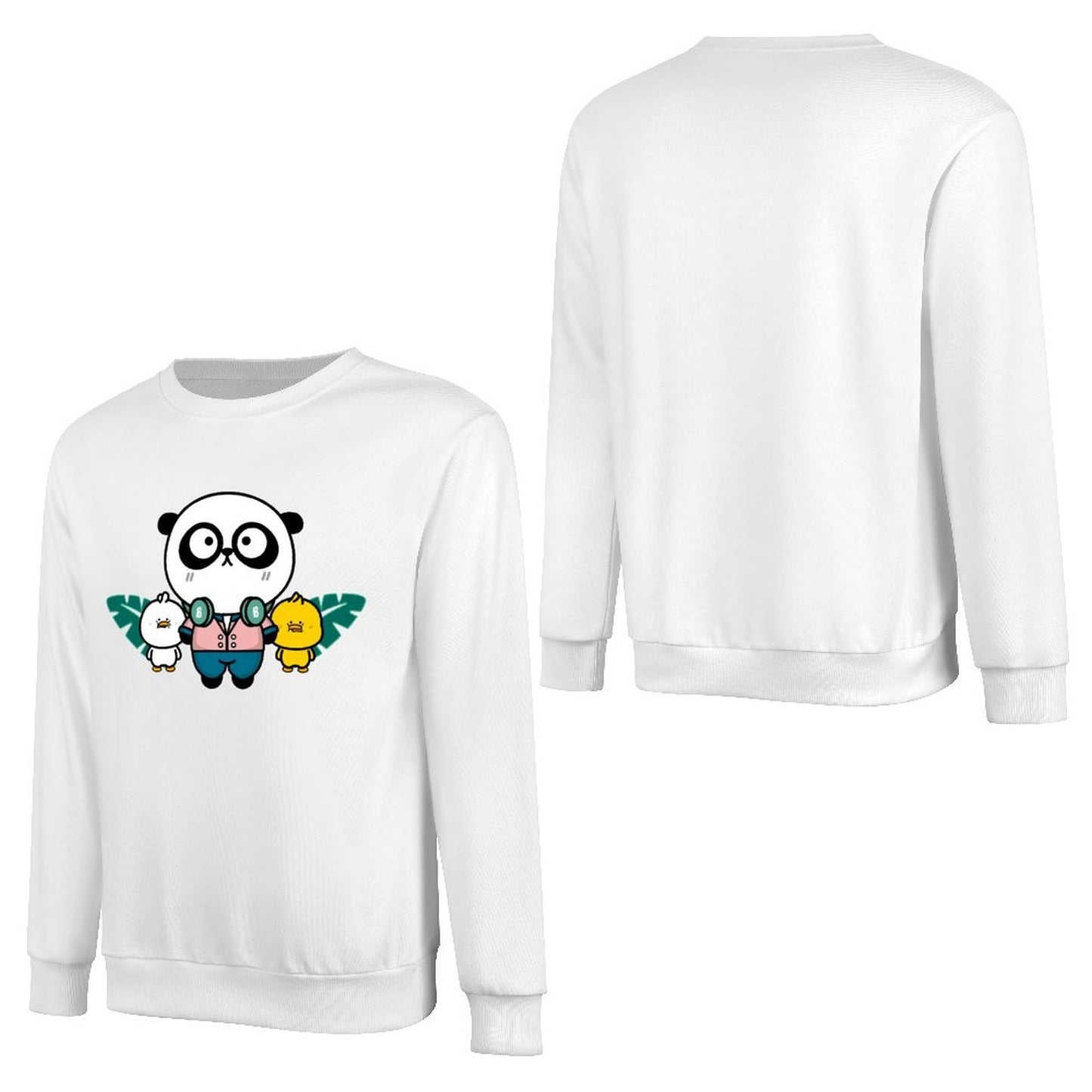 Front Patterned Long Sleeve TopTrueComfort Weekend