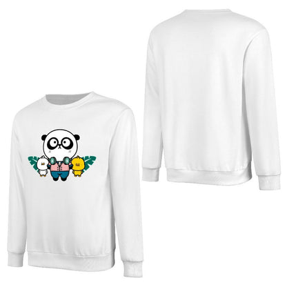 Front Patterned Long Sleeve TopTrueComfort Weekend