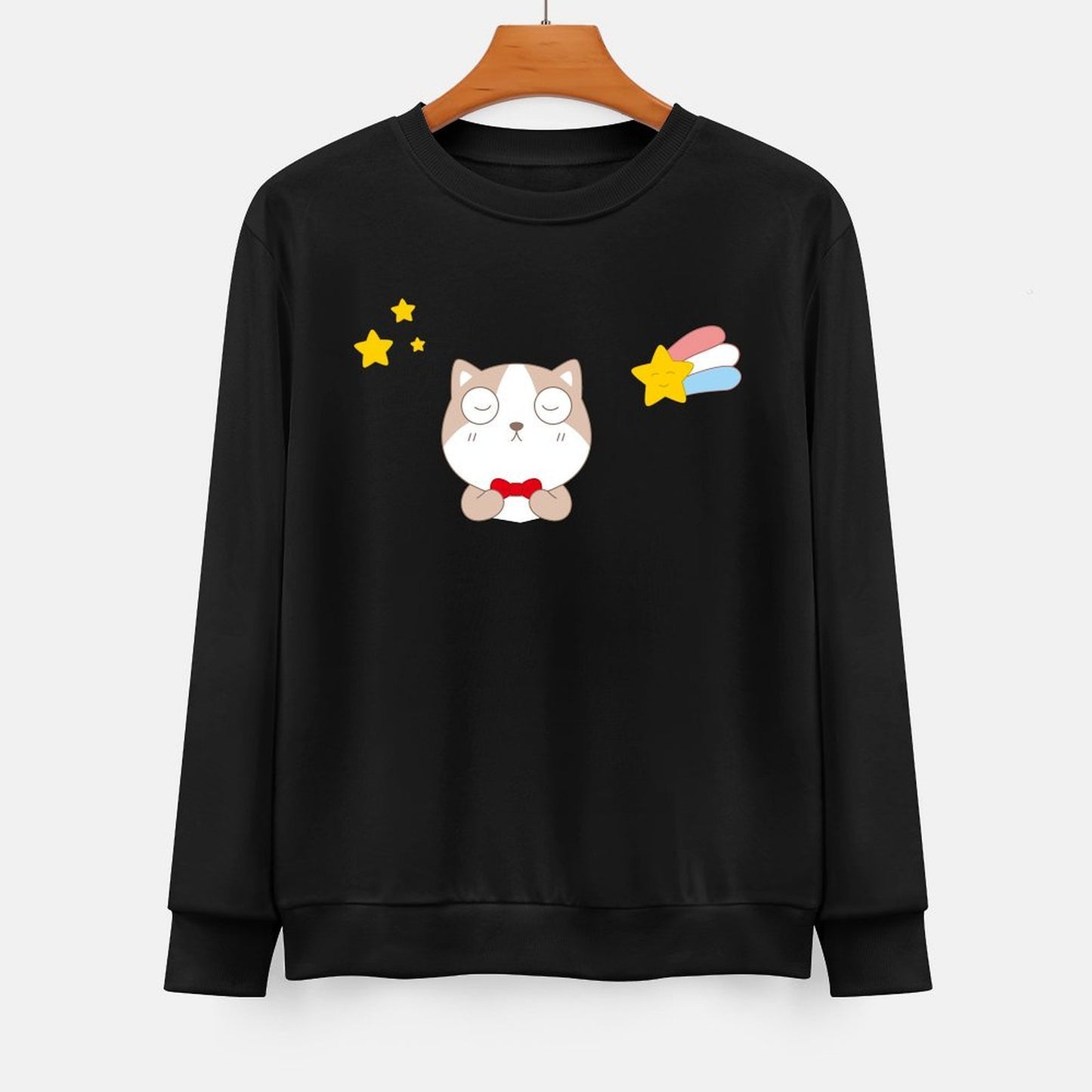  Front Patterned Long Sleeve TopDailyFit Clean Edges