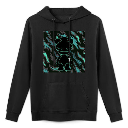 IPIB 250g Hooded Pocket Sweatshirt Front GraphicMen's Hooded  Sweatshirt6000023-1
