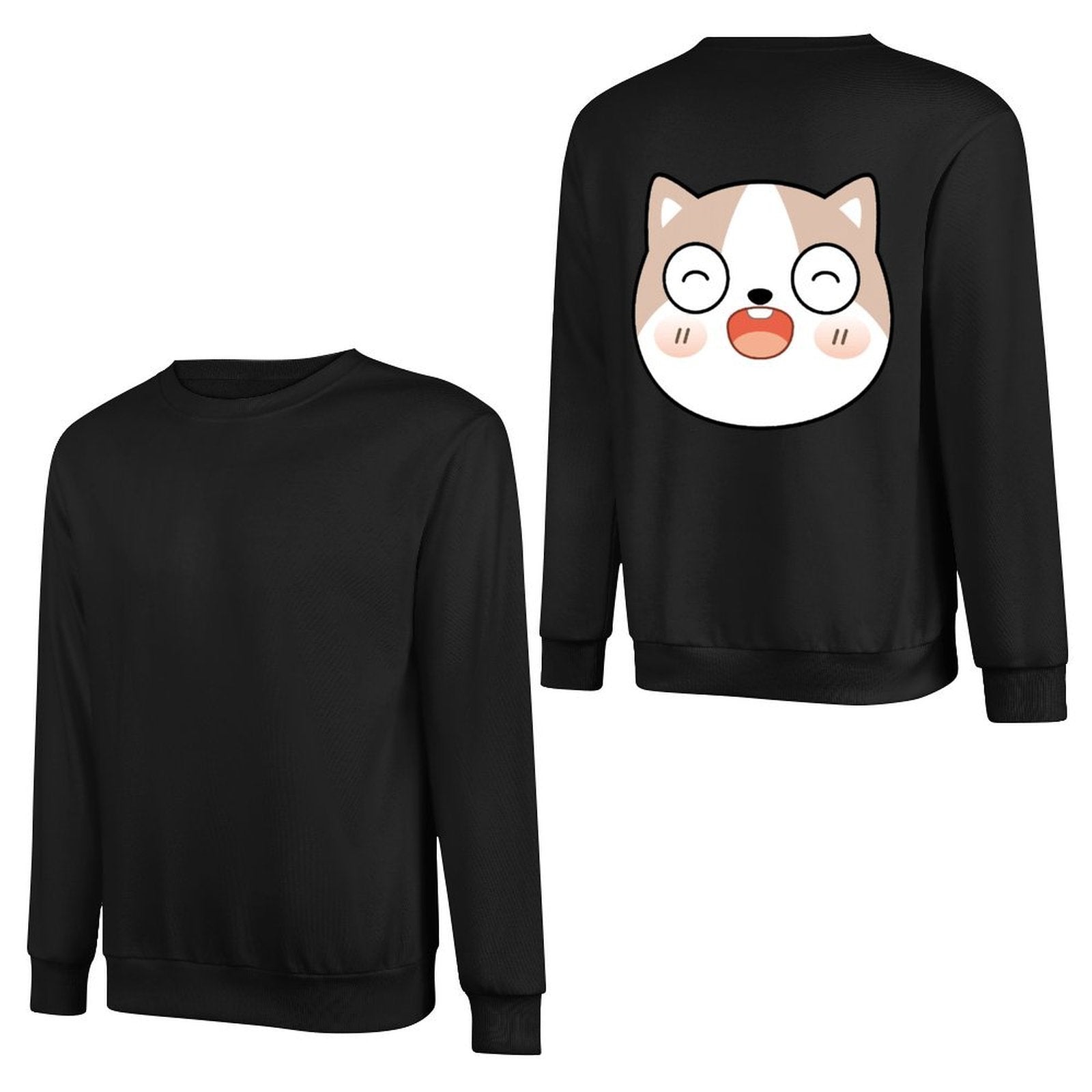 Long-sleeved crew neck sweatshirtBasic Soft Long Sleeve