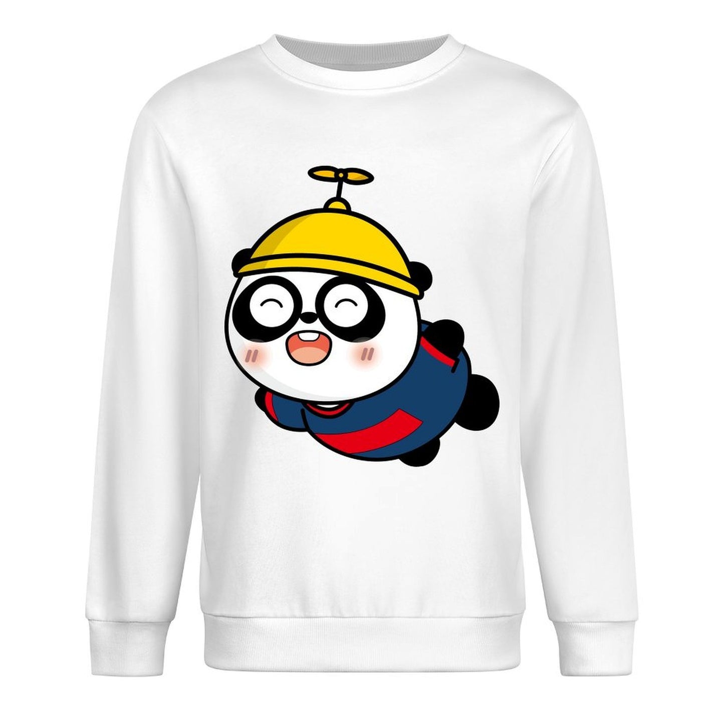 Front Patterned Long Sleeve TopColorfast Signature