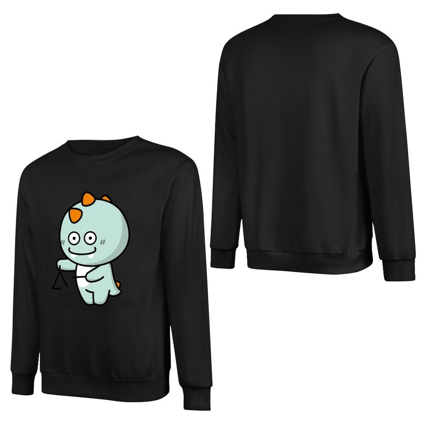 IPBR 250g Crew Neck Long Sleeve Sweatshirt Front GraphicCrew Neck Long Sleeve Sweatshirt4000326