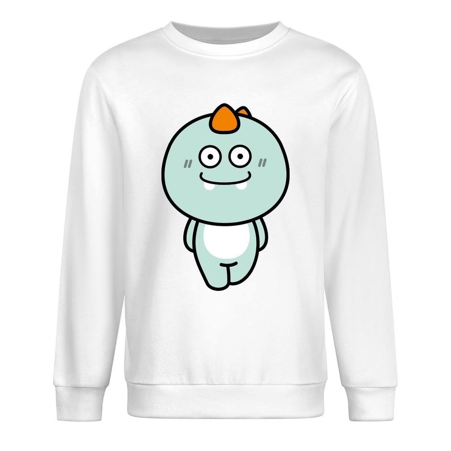 Front Patterned Long Sleeve TopPremium Finish Pure