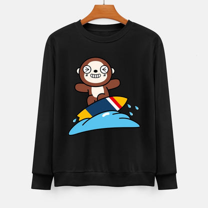 Front Patterned Long Sleeve TopOutdoor Fresh