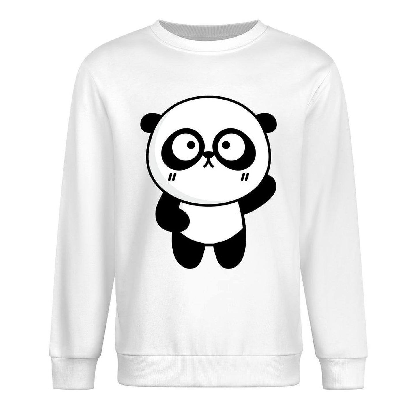 Front Patterned Long Sleeve TopPrint-Ready EasyWear