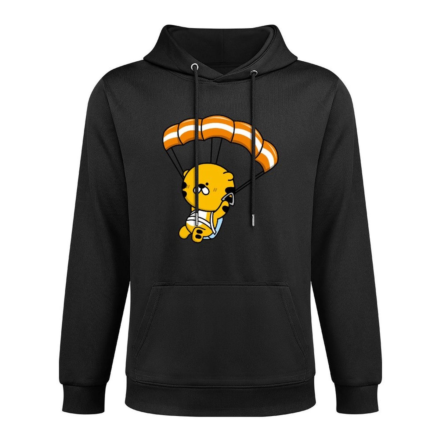 RegularFit Plain Front Graphic Hoodies