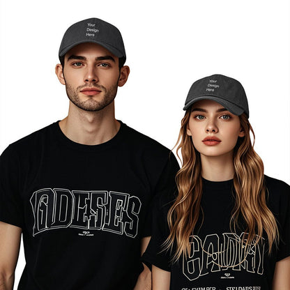 FS0803005Washed Denim Hat  Washed Black-style One Size