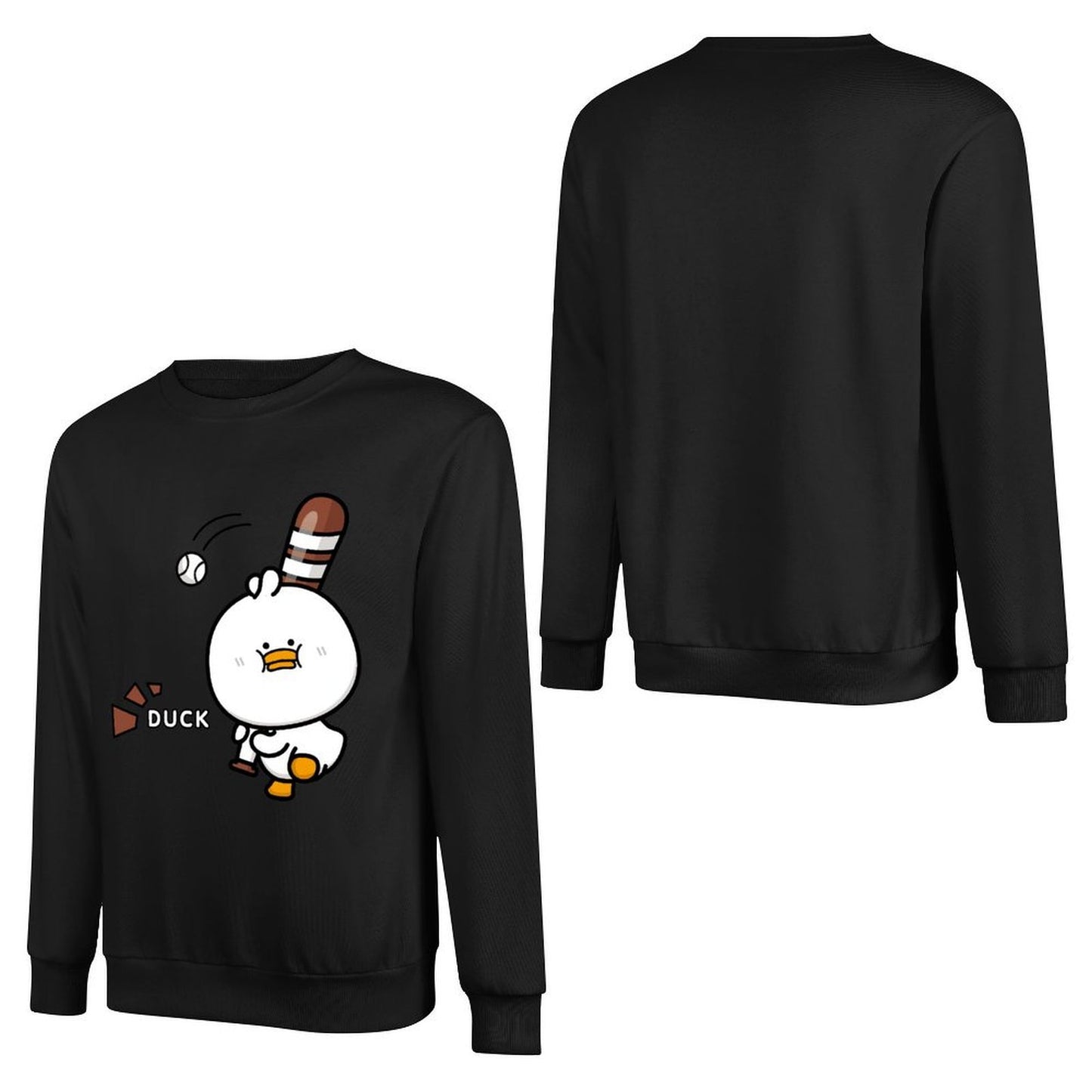 Front Patterned Long Sleeve TopPlain Active