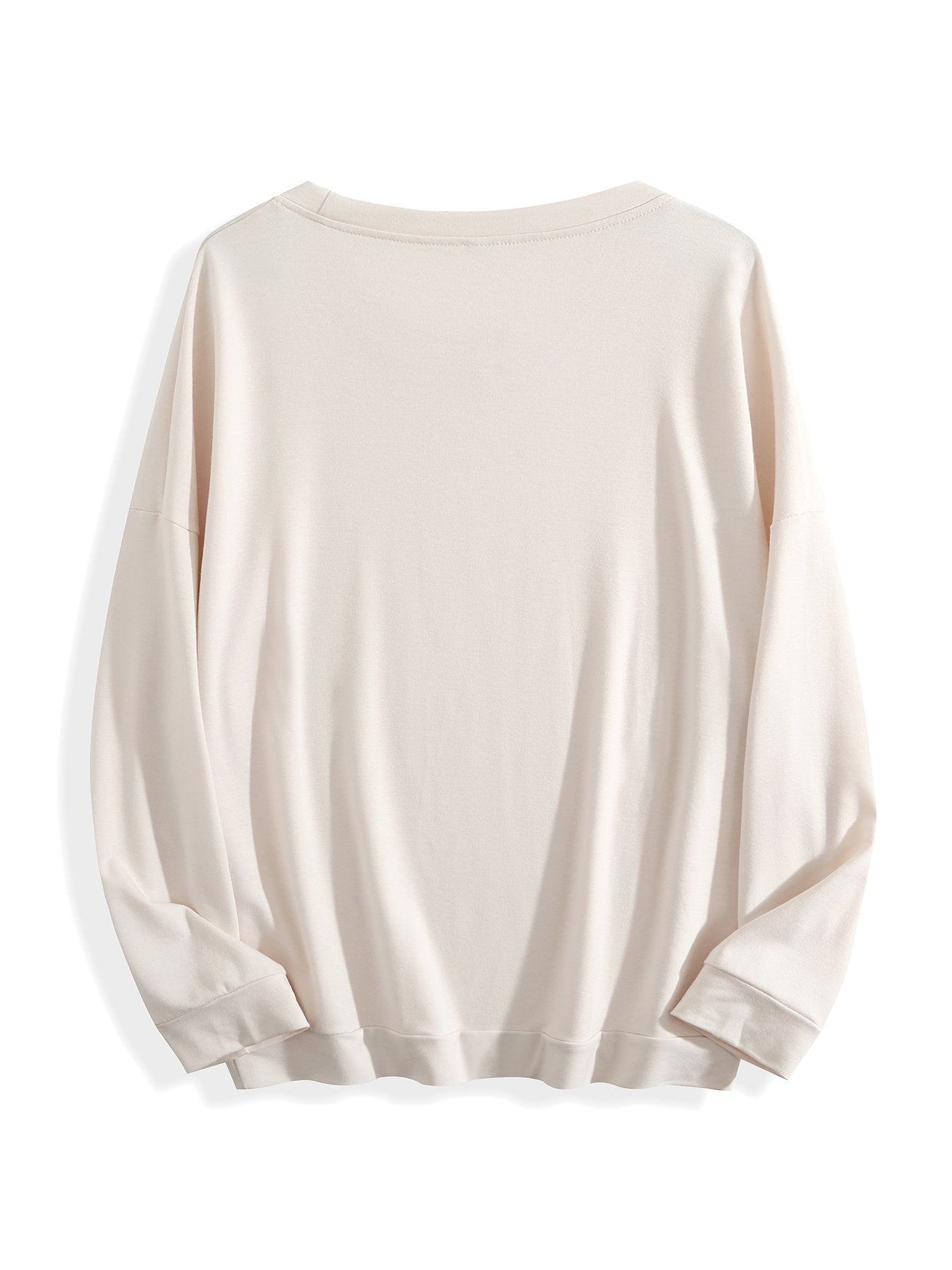 240g Crew Neck Sweatshirt - Medium Apricot-back