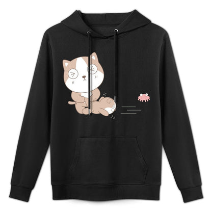 Eco-Conscious DailyFit Front Graphic Hoodies