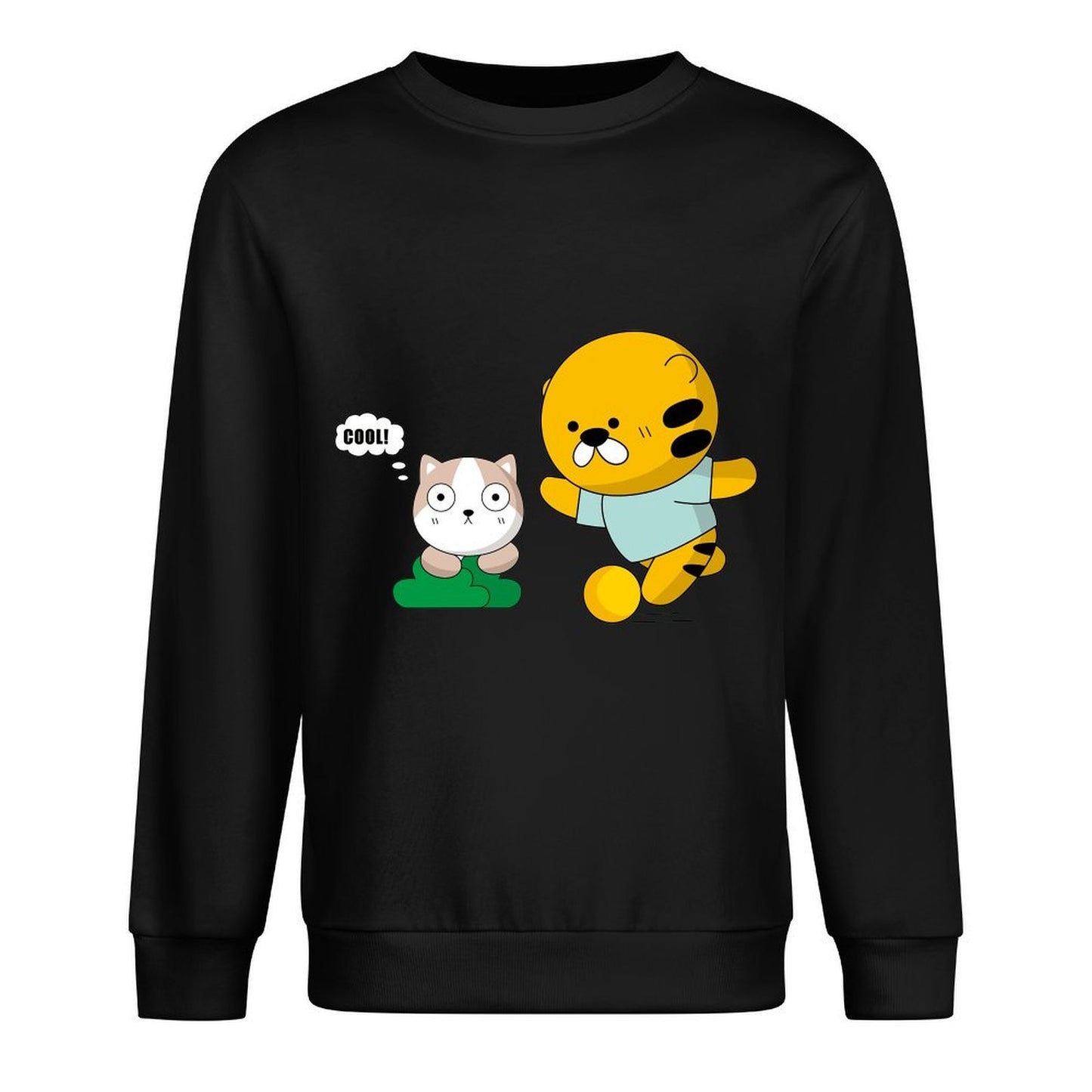 Front Patterned Long Sleeve TopFresh ClassicFit