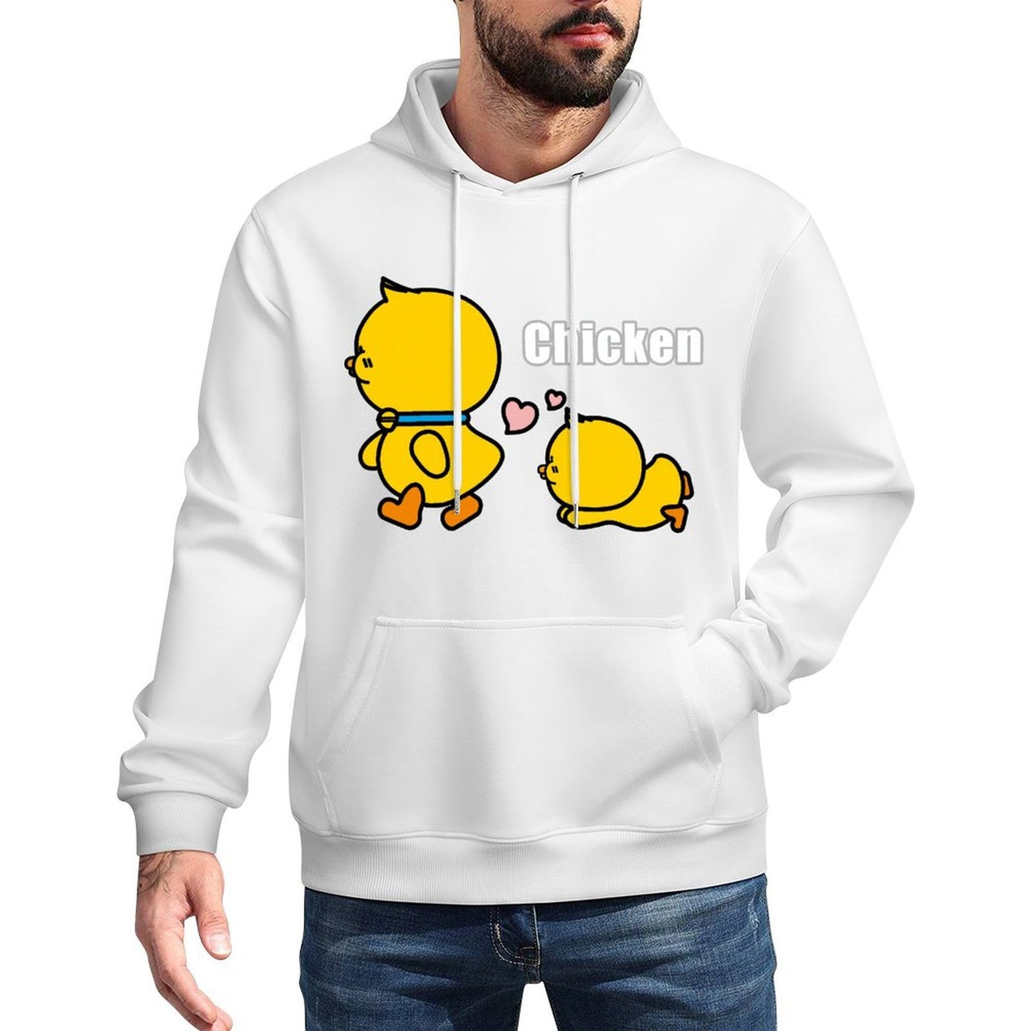IPBR 250g Hooded Pocket Sweatshirt Front GraphicMen's Hooded  Sweatshirt4001488