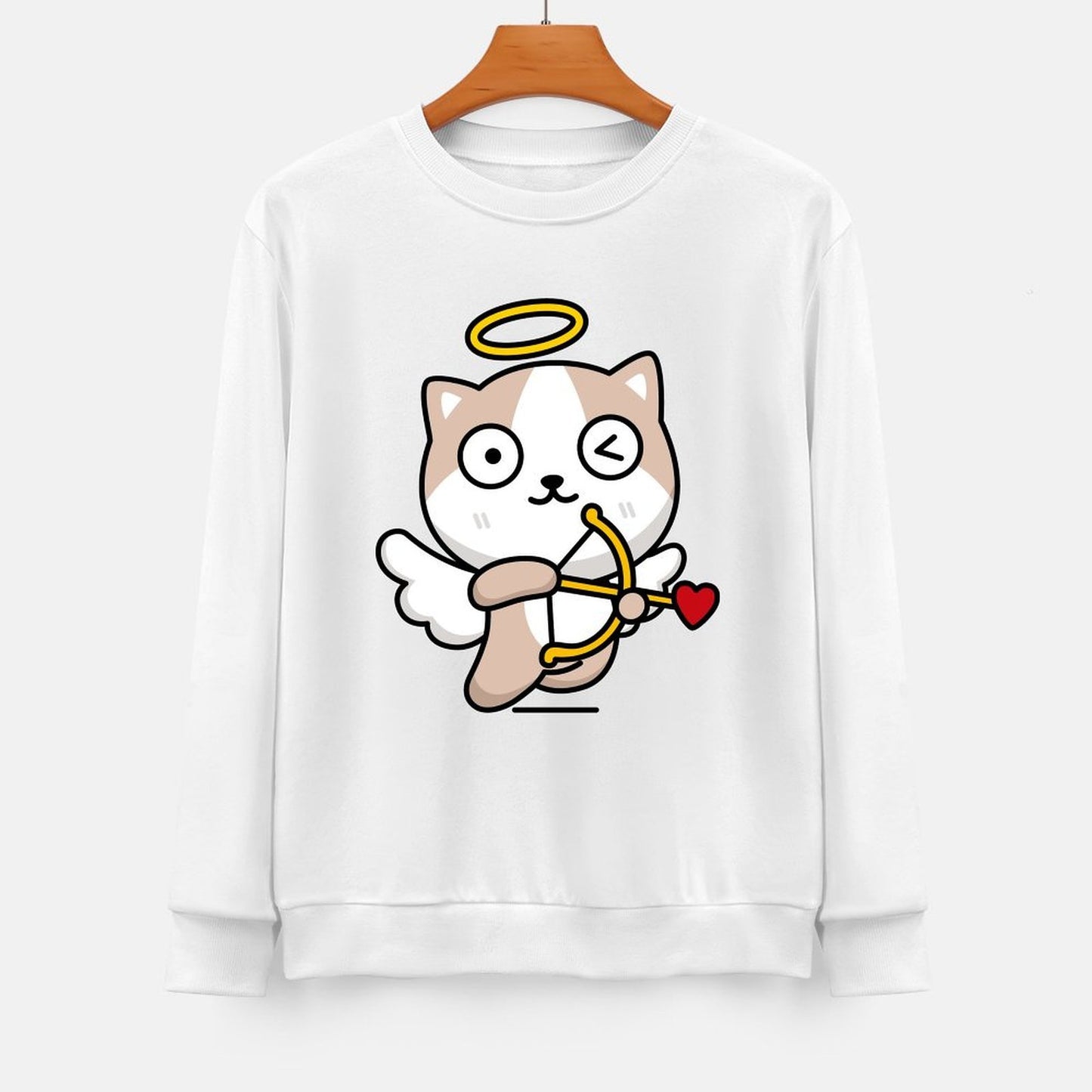 Front Patterned Long Sleeve TopStudio Series