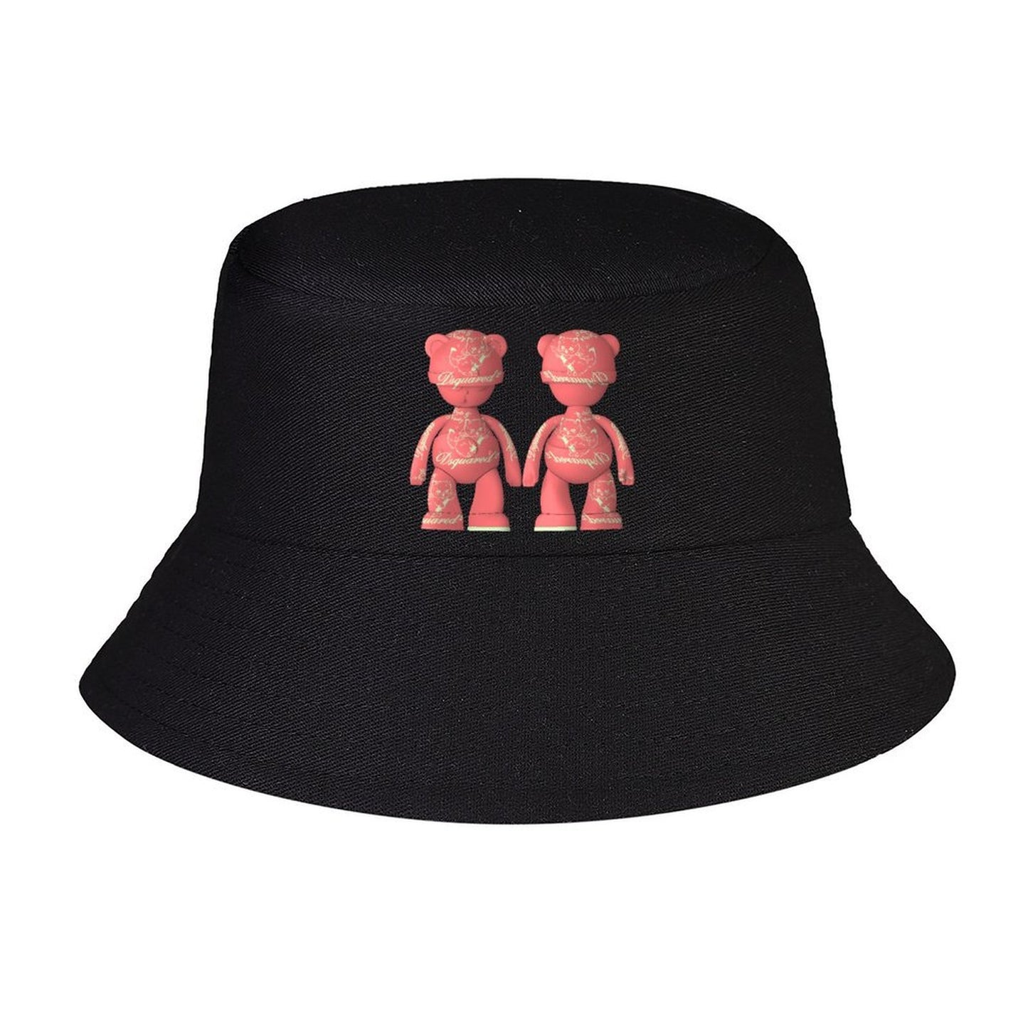 blue bucket hat