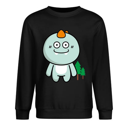 Front Patterned Long Sleeve TopUrban Heat-Transfer