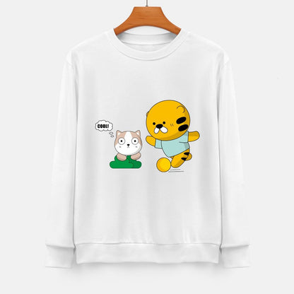 Front Patterned Long Sleeve TopFresh ClassicFit