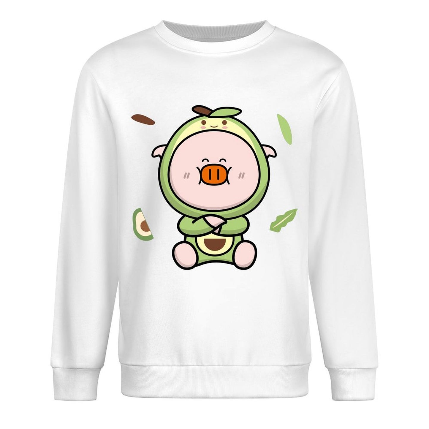 Front Patterned Long Sleeve Top CityStyle Smooth