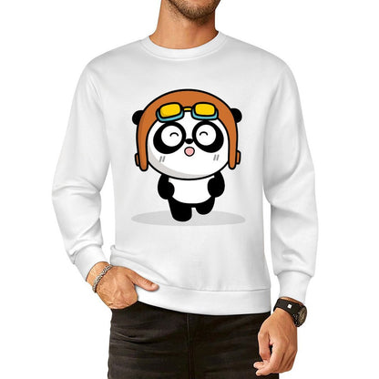 Front Patterned Long Sleeve TopFade-Proof StreetStyle