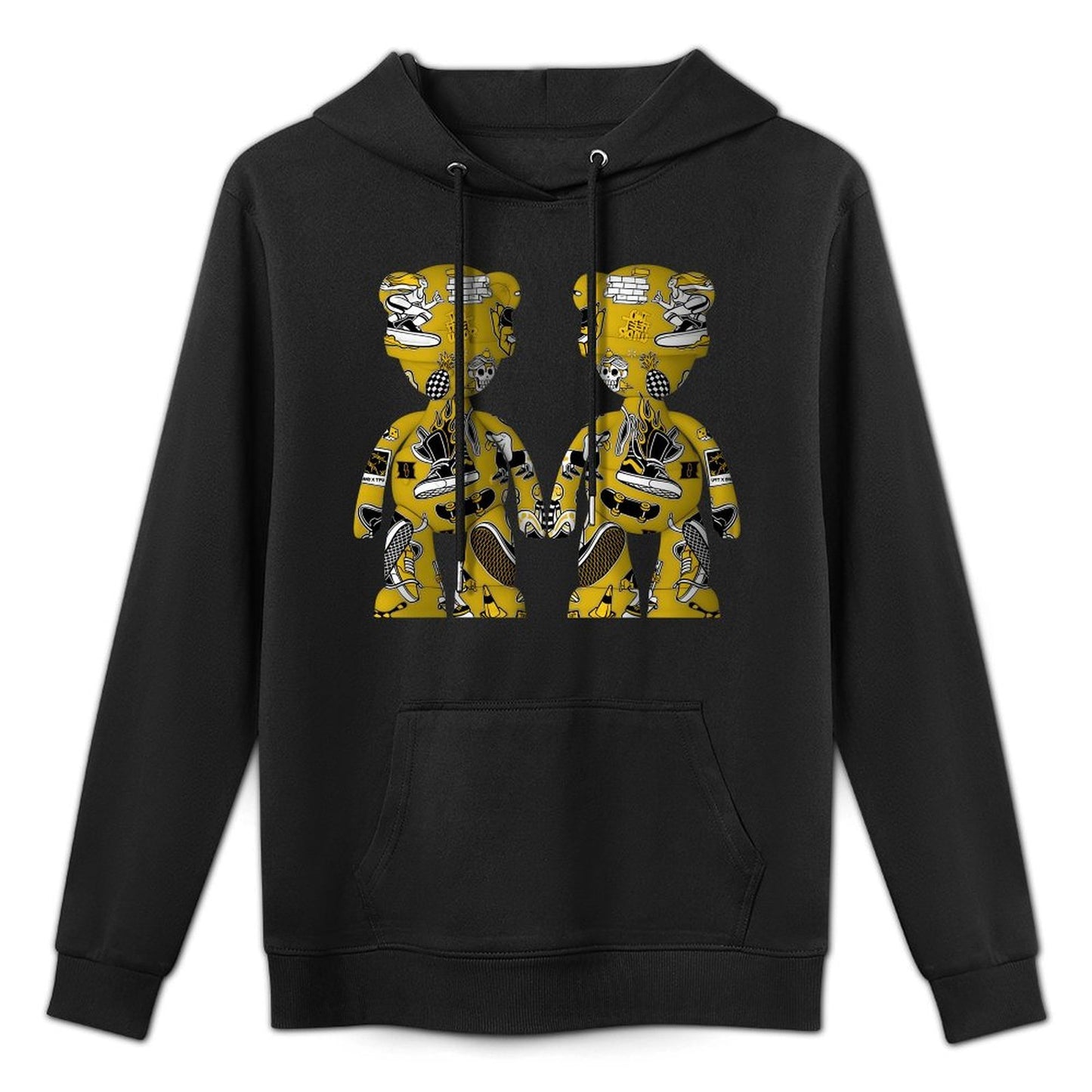 Hoodie Front PatternPrint-Ready Modern