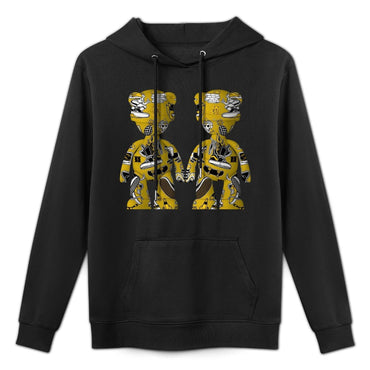 Hoodie Front PatternPrint-Ready Modern