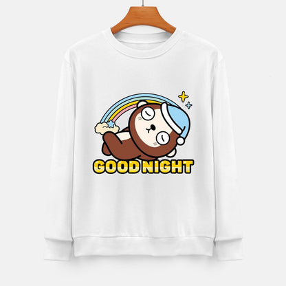 Front Patterned Long Sleeve TopEco-Conscious Print-Ready