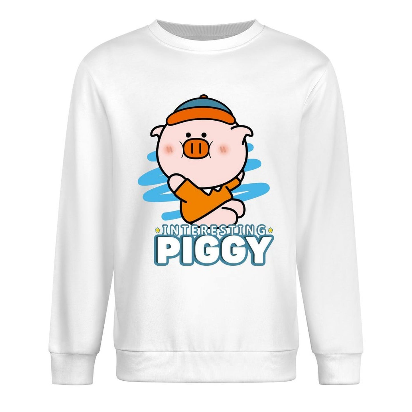 Front Patterned Long Sleeve TopLogo-Ready Tear-Resistant