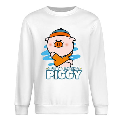 Front Patterned Long Sleeve TopLogo-Ready Tear-Resistant