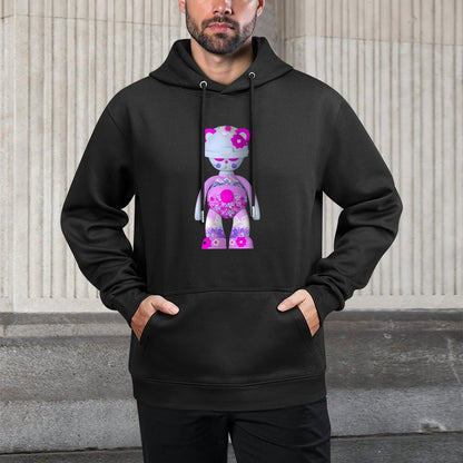IPIB 250g Hooded Pocket Sweatshirt Front GraphicMen's Hooded  Sweatshirt6000119-5
