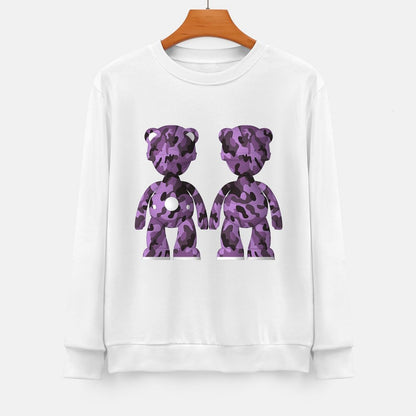 Long Sleeve With Front PatternSimple Crisp Print