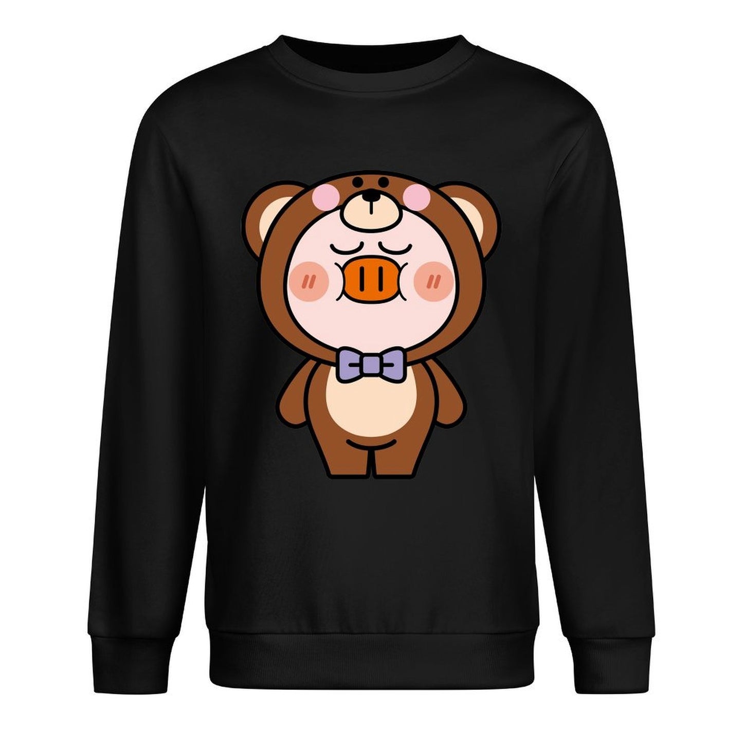 Front Patterned Long Sleeve TopVibrant Colors EverydaySeries