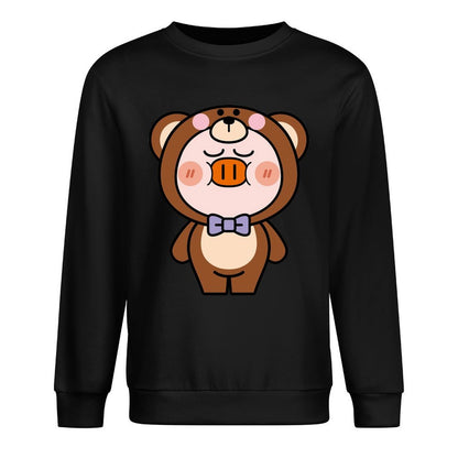 Front Patterned Long Sleeve TopVibrant Colors EverydaySeries