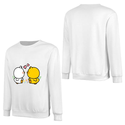 Front Patterned Long Sleeve TopLifestyleLine Urban