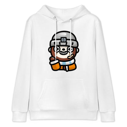 Pure Heat-Transfer Front Graphic Hoodies