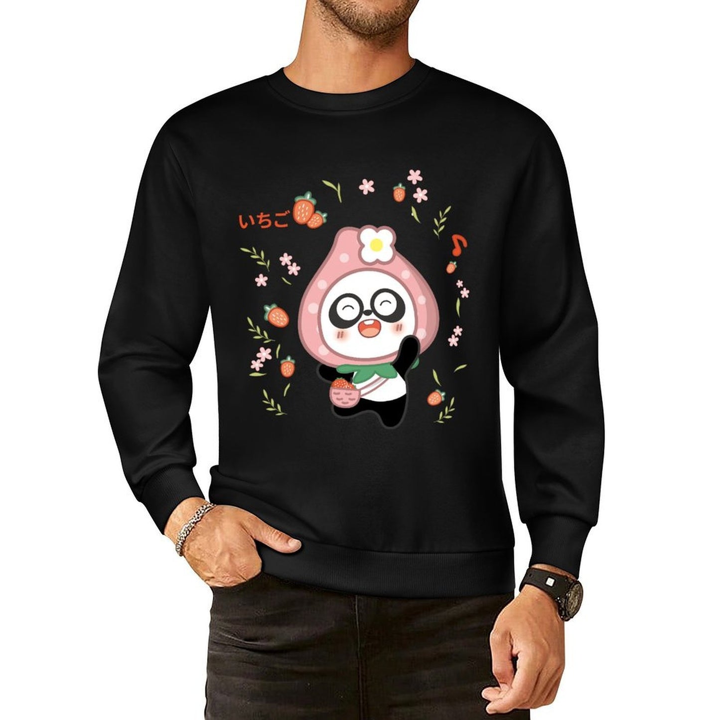 IPBR 250g Crew Neck Long Sleeve Sweatshirt Front GraphicCrew Neck Long Sleeve Sweatshirt4001491