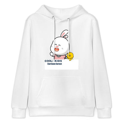 EverydaySeries 100% Cotton Front Graphic Hoodies