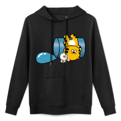 100% Cotton Easy-Care Front Graphic Hoodies