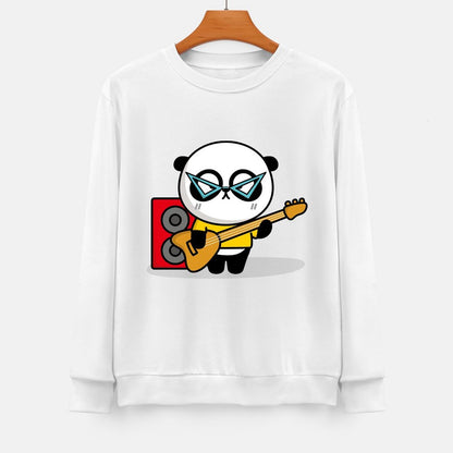 Front Patterned Long Sleeve TopSeamless Fade-Proof