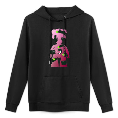 Hoodie Front PatternBold 100% Cotton
