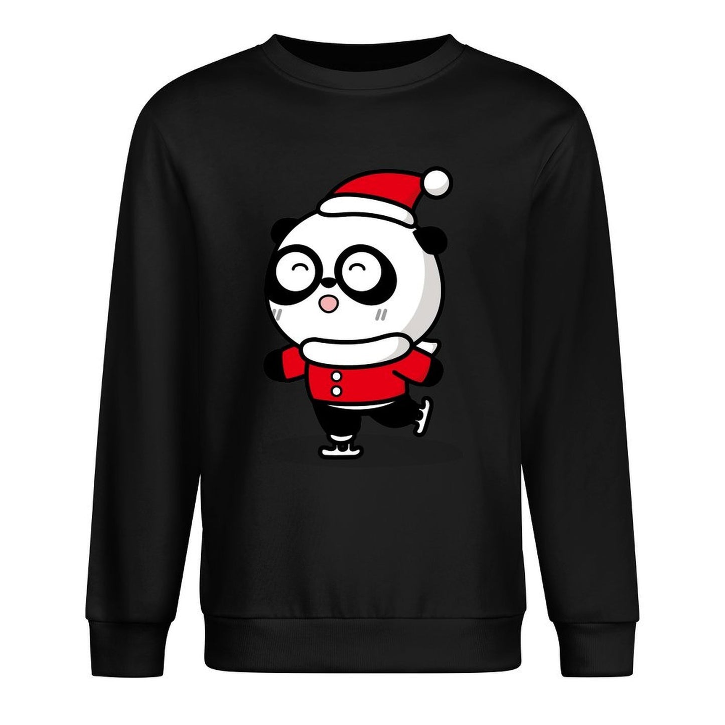 Front Patterned Long Sleeve TopClassicSeries Oversized