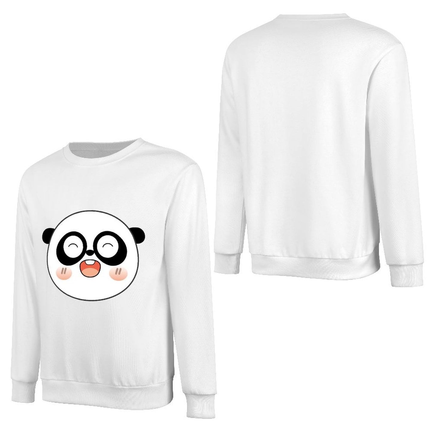 Front Patterned Long Sleeve TopEssentialFit Basic