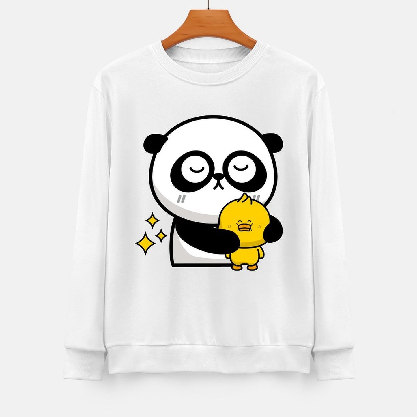 Front Patterned Long Sleeve TopSmooth Timeless