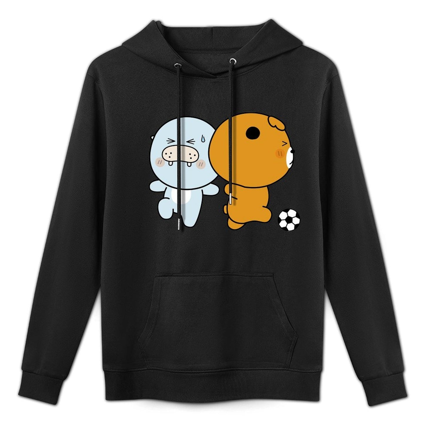 ActiveWear Double-Stitched Front Graphic Hoodies