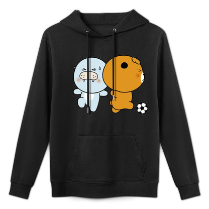 ActiveWear Double-Stitched Front Graphic Hoodies